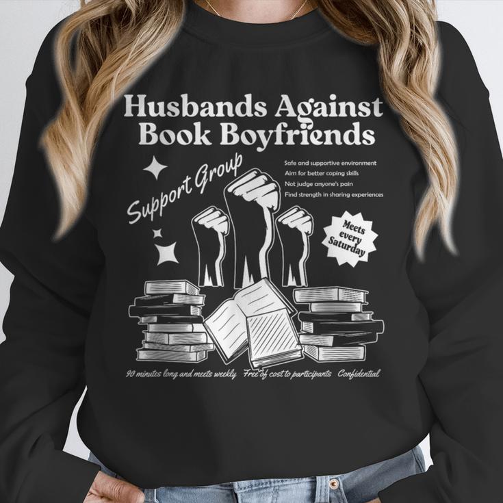 Husbands Against Book Boyfriends Book Boyfriends Club Unisex Sweatshirt