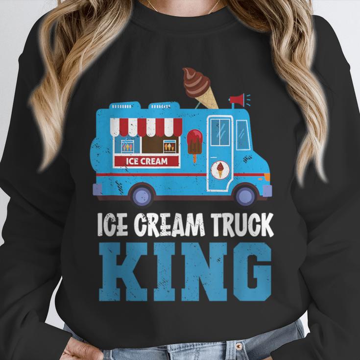 Ice Cream Truck King Nostalgia Summer Ice Cream Truck Driver Unisex Sweatshirt Ice Cream Truck King Nostalgia Summer Ice Cream Truck Driver Unisex Sweatshirt