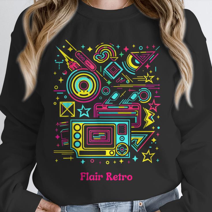 Iconic Nostalgia Vintage Graphic Unisex Sweatshirt