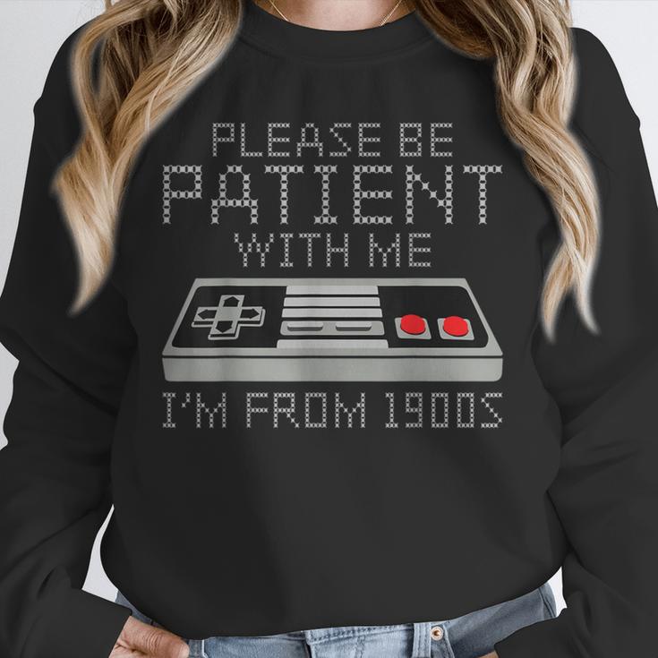 I'm From The 1900s Retro 90s Gaming Gamer Tee Unisex Sweatshirt