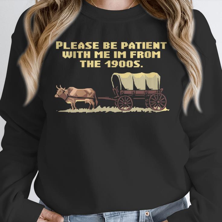 I'm From The 1900s Retro Wagon Unisex Sweatshirt