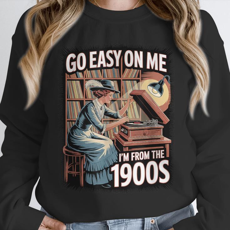 I'm From The 1900s Vinyl Record Lover For Women Unisex Sweatshirt I'm From The 1900s Vinyl Record Lover For Women Unisex Sweatshirt