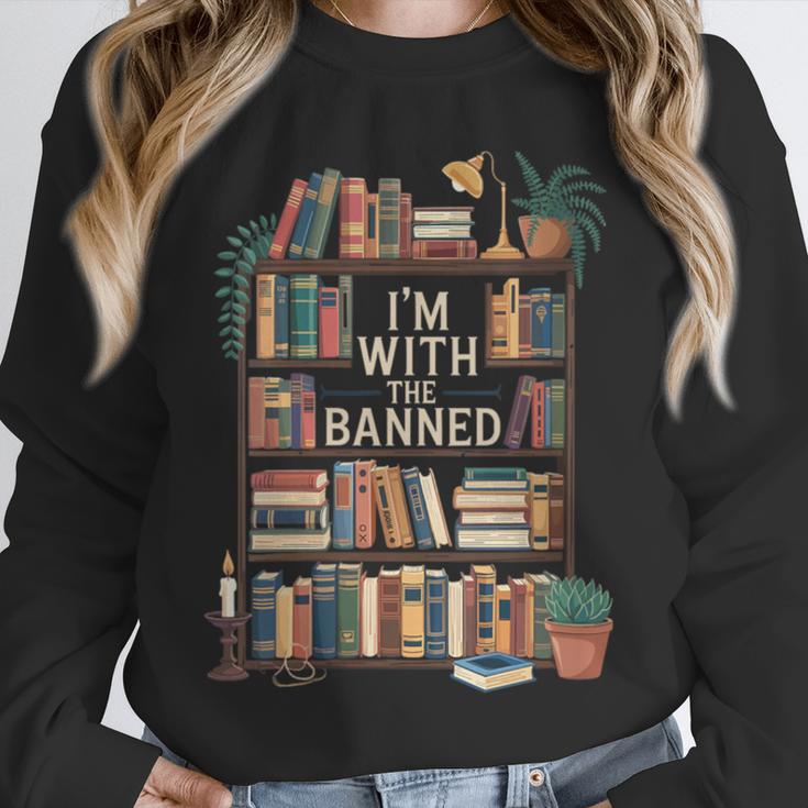 I'm With The Banned Books Reading Unisex Sweatshirt I'm With The Banned Books Reading Unisex Sweatshirt