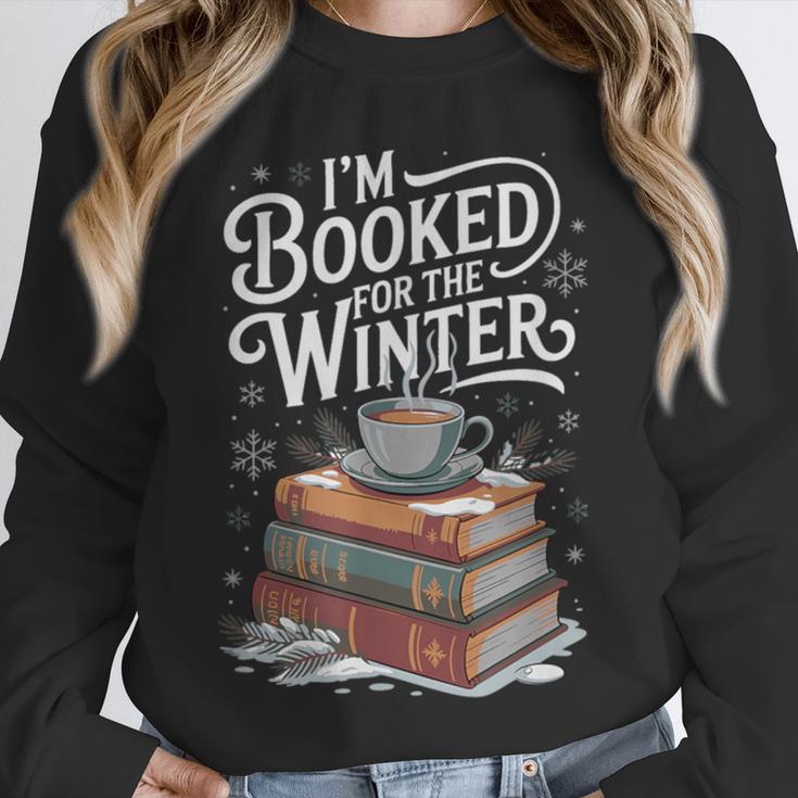 I'm Booked For The Winter Book Lover Unisex Sweatshirt