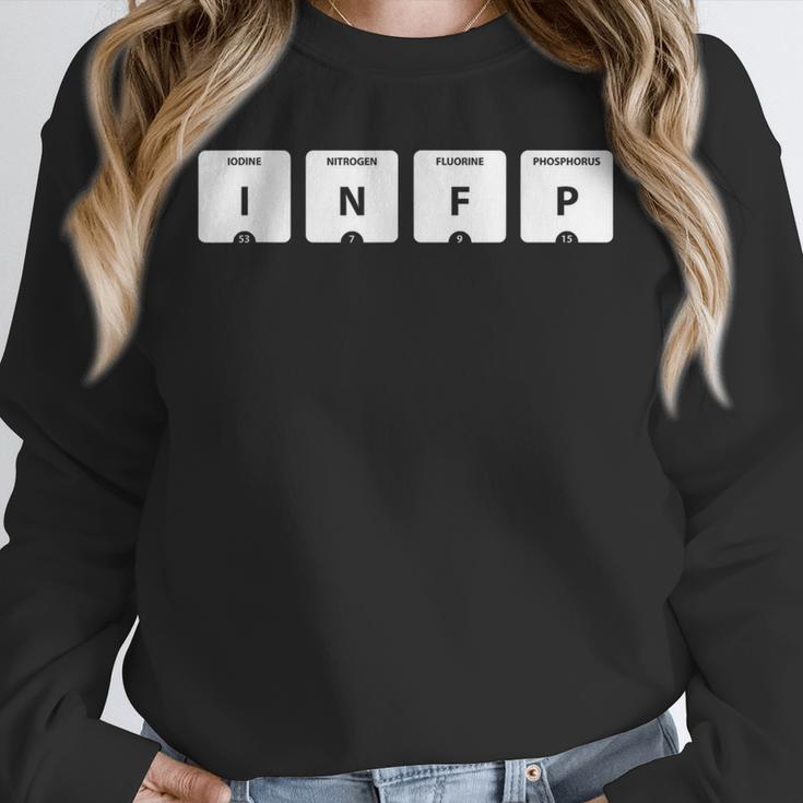 INFP Mediator Personality Type Periodic Table Introvert Unisex Sweatshirt INFP Mediator Personality Type Periodic Table Introvert Unisex Sweatshirt