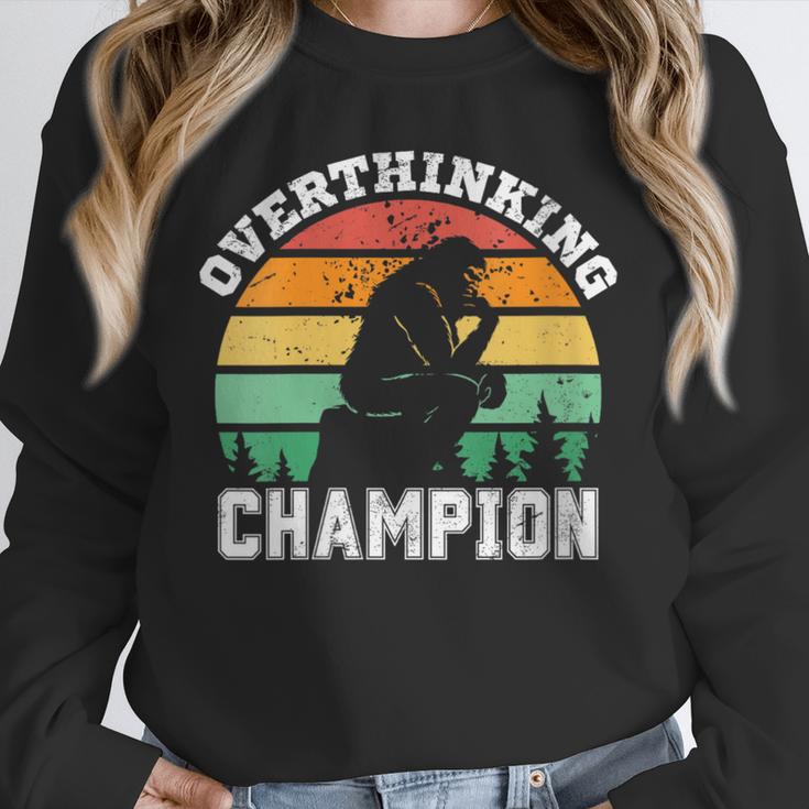 INTJ Introverts Shy Introvert Overthinking Champion Unisex Sweatshirt