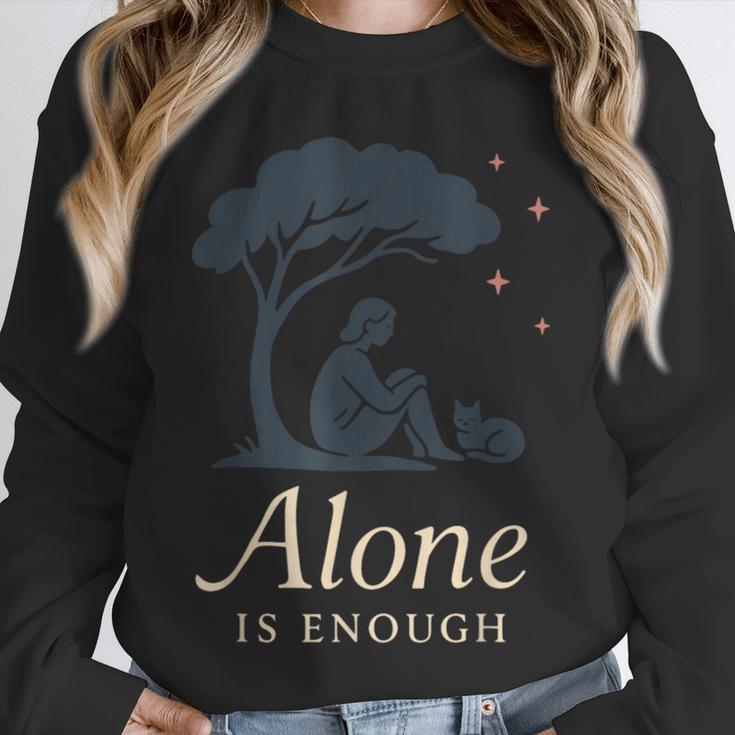 Introvert Alone Is Enough Social Battery Low Antisocial Unisex Sweatshirt Introvert Alone Is Enough Social Battery Low Antisocial Unisex Sweatshirt