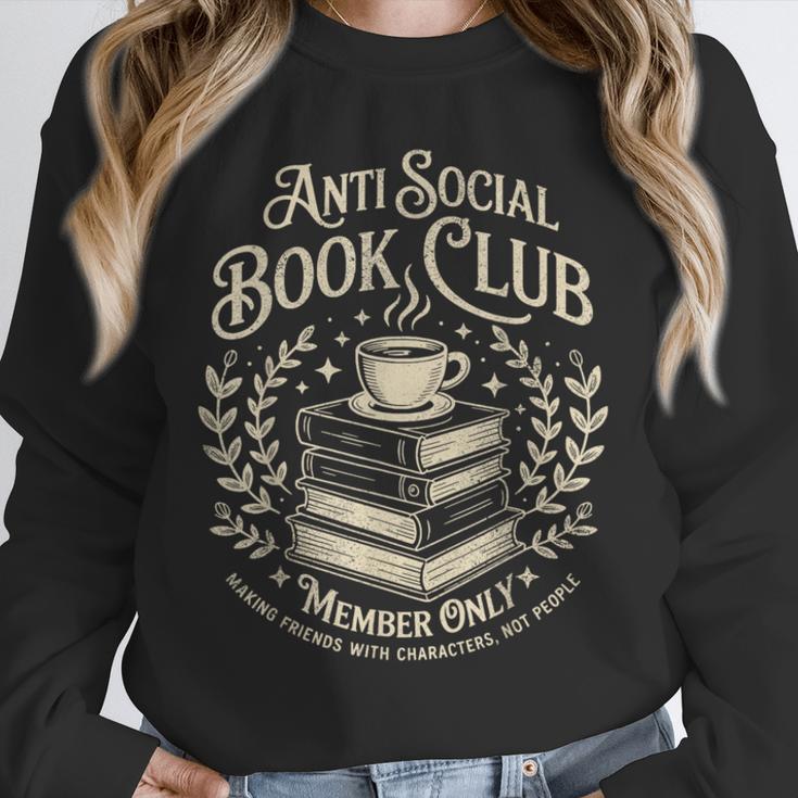 Introvert Books Club Member Coffee Book Lovers Vintage Unisex Sweatshirt Introvert Books Club Member Coffee Book Lovers Vintage Unisex Sweatshirt
