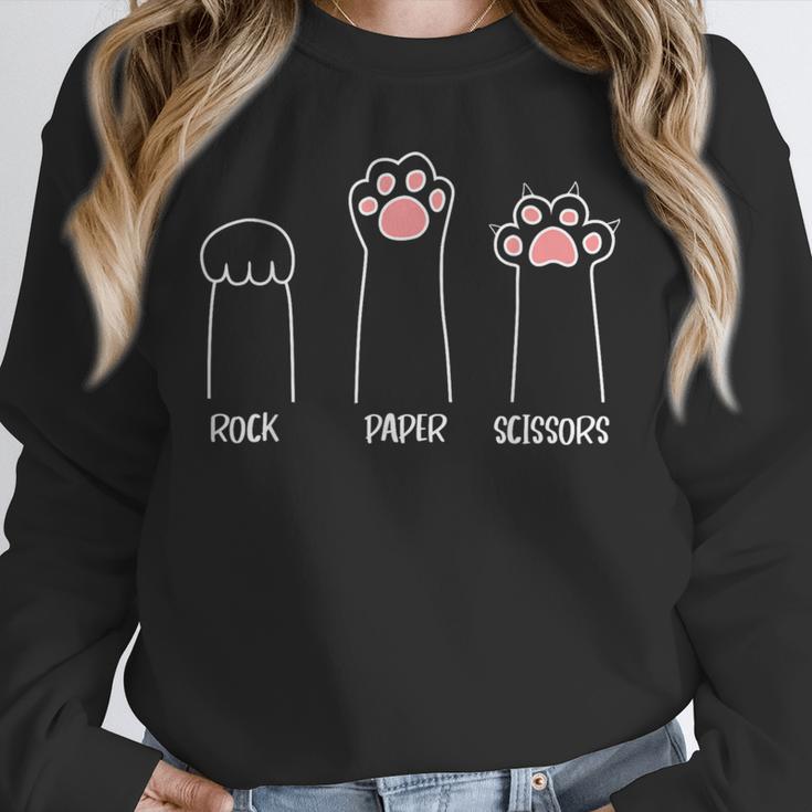Introvert Cat Animal Rescue Pet Lover Apparel Rock Paper Scissors Hand Game Cute Paw Cat Unisex Sweatshirt Introvert Cat Animal Rescue Pet Lover Apparel Rock Paper Scissors Hand Game Cute Paw Cat Unisex Sweatshirt