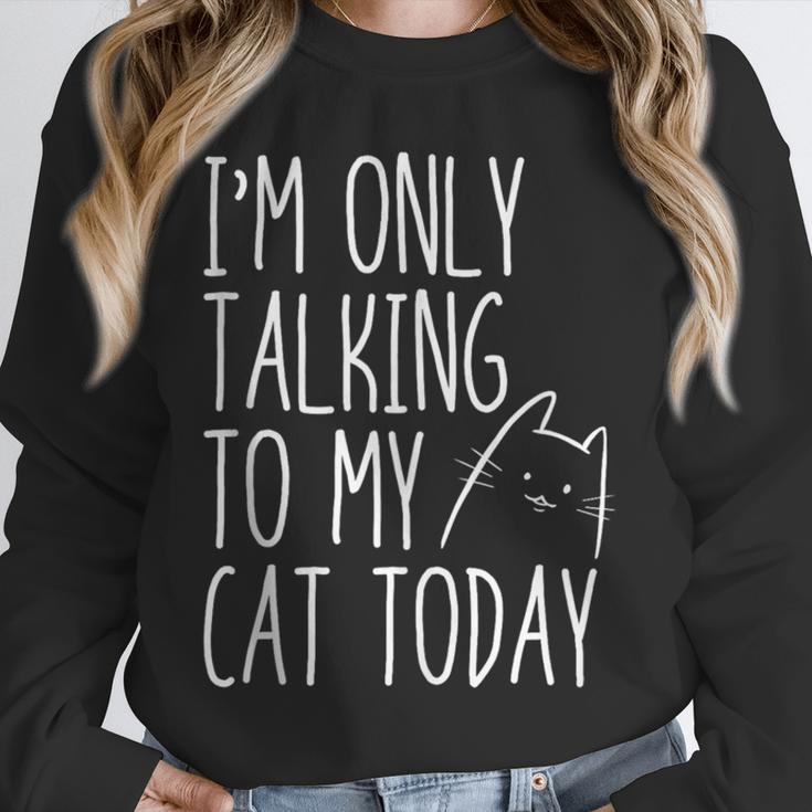Introvert Cat Lover Kitten Kitty Cat Mom Cat Dad Pet Lover Unisex Sweatshirt Introvert Cat Lover Kitten Kitty Cat Mom Cat Dad Pet Lover Unisex Sweatshirt
