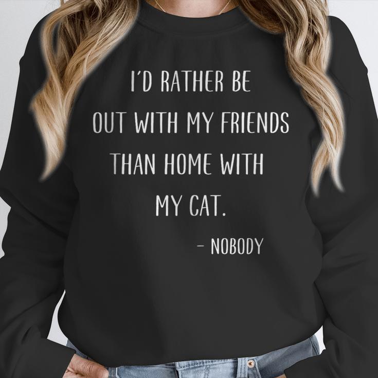 Introvert Cat Lover Quote Humor Social Introversion Unisex Sweatshirt Introvert Cat Lover Quote Humor Social Introversion Unisex Sweatshirt