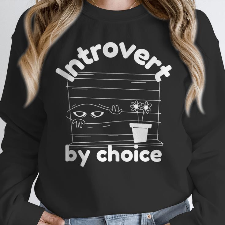 Introvert By Choice Unisex Sweatshirt Introvert By Choice Unisex Sweatshirt