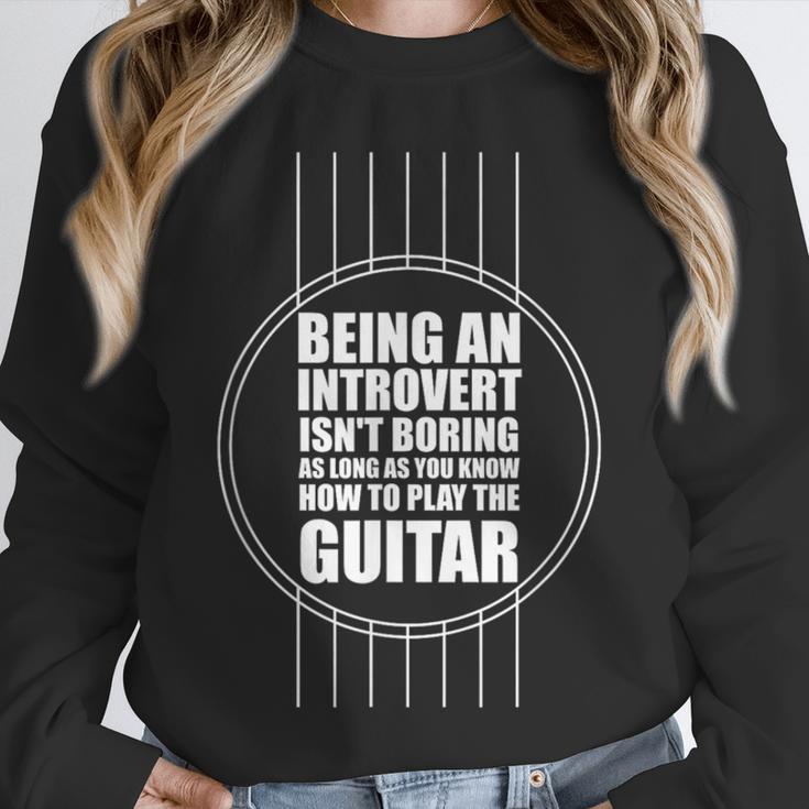Introvert Guitarist Play Guitar Instrument Music Acoustic Unisex Sweatshirt Introvert Guitarist Play Guitar Instrument Music Acoustic Unisex Sweatshirt