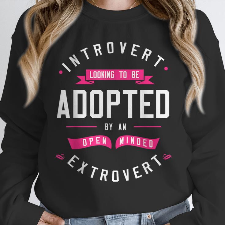 Introvert Looking To Be Adopted Introvert Humor Unisex Sweatshirt Introvert Looking To Be Adopted Introvert Humor Unisex Sweatshirt