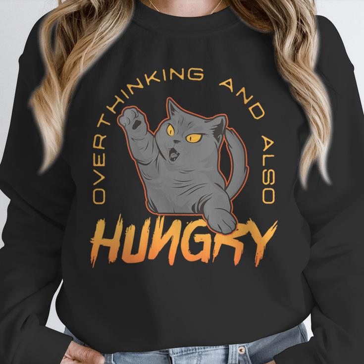 Introvert Overthinking Hungry Sarcastic Overthinker Unisex Sweatshirt Introvert Overthinking Hungry Sarcastic Overthinker Unisex Sweatshirt