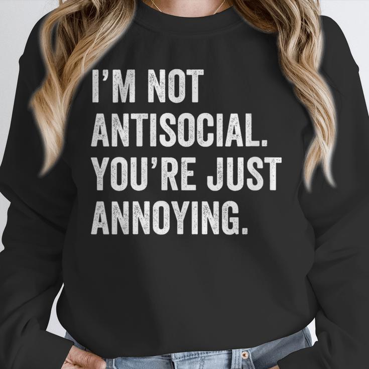 Introvert Quote Snarky Unisex Sweatshirt Introvert Quote Snarky Unisex Sweatshirt