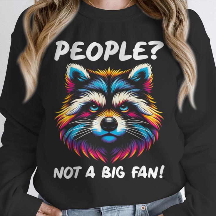 Introvert Raccoon Sarcasm Anti Social Unisex Sweatshirt Introvert Raccoon Sarcasm Anti Social Unisex Sweatshirt