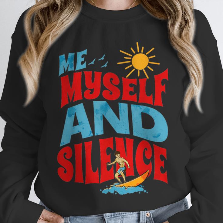 Introvert Relaxation Me Myself And Silence Summer Vacation For Men Women Unisex Sweatshirt Introvert Relaxation Me Myself And Silence Summer Vacation For Men Women Unisex Sweatshirt