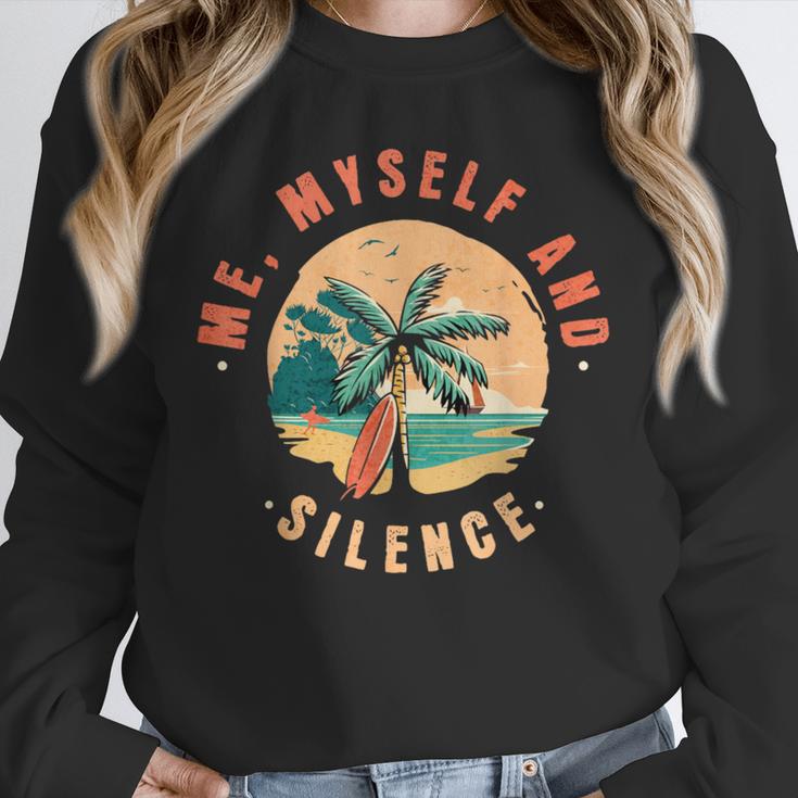 Introvert Relaxation Me Myself And Silence Summer Vacation Men Women Unisex Sweatshirt Introvert Relaxation Me Myself And Silence Summer Vacation Men Women Unisex Sweatshirt