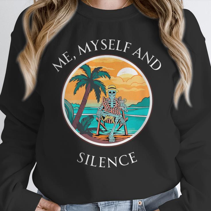 Introvert Relaxation Me Myself And Silence Summer Vacation Unisex Sweatshirt Introvert Relaxation Me Myself And Silence Summer Vacation Unisex Sweatshirt