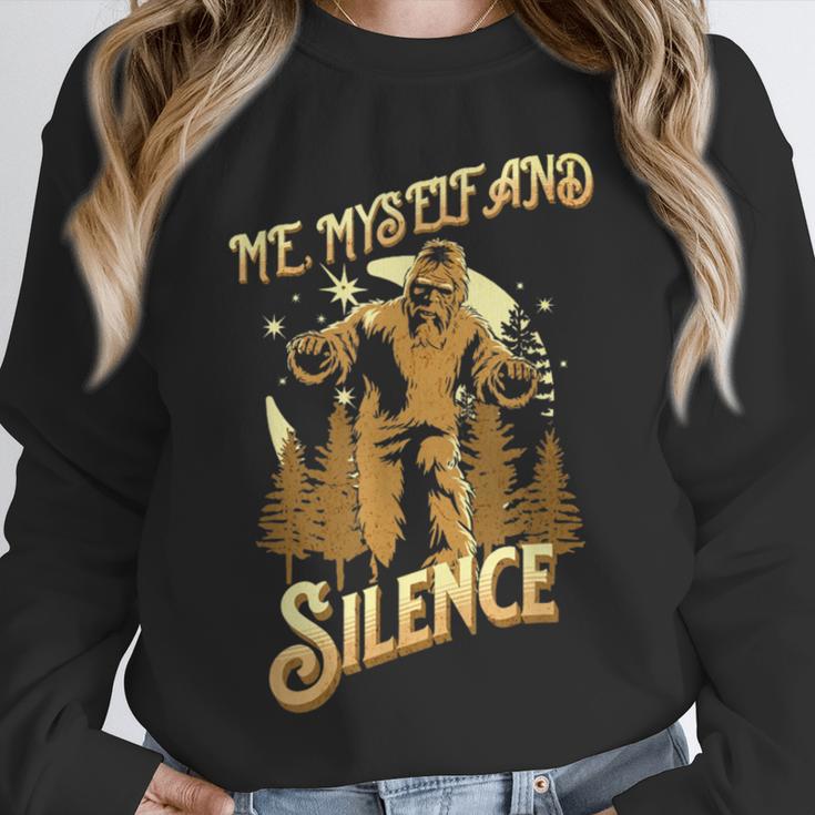 Introvert Relaxation Me Myself And Silence Vacation Bigfoot Unisex Sweatshirt Introvert Relaxation Me Myself And Silence Vacation Bigfoot Unisex Sweatshirt