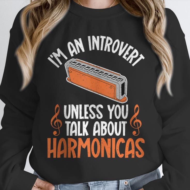 Im An Introvert Unless You Talk About Harmonicas Unisex Sweatshirt Im An Introvert Unless You Talk About Harmonicas Unisex Sweatshirt
