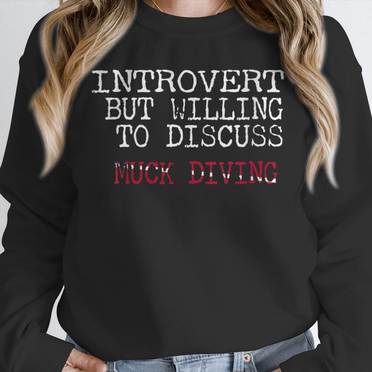 Introvert But Willing To Discuss Muck Scuba Diving Unisex Sweatshirt Introvert But Willing To Discuss Muck Scuba Diving Unisex Sweatshirt