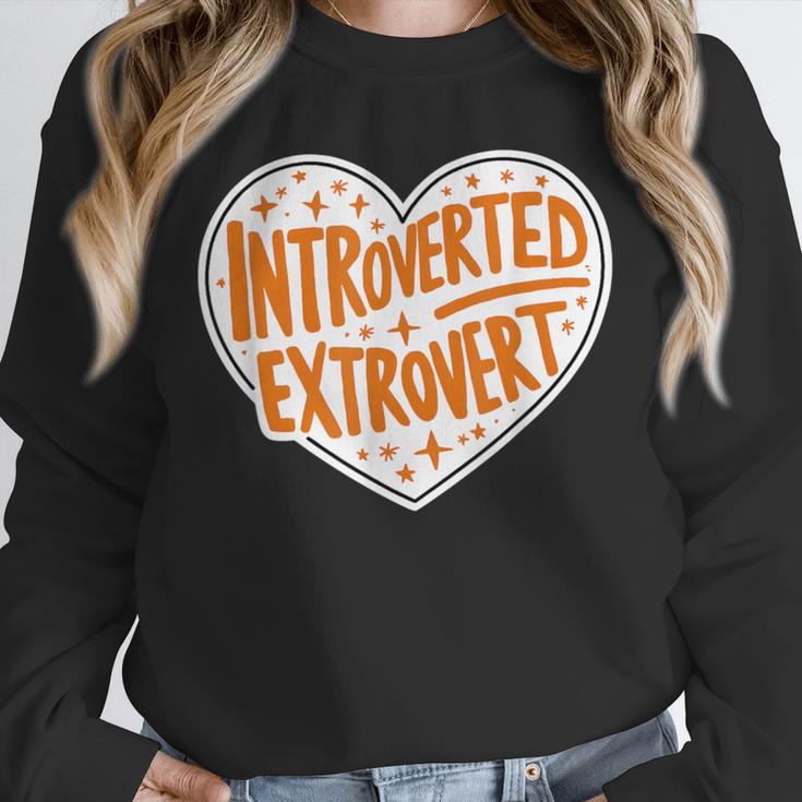 Introverted Extrovert People Hater Calm Peace Lover Unisex Sweatshirt