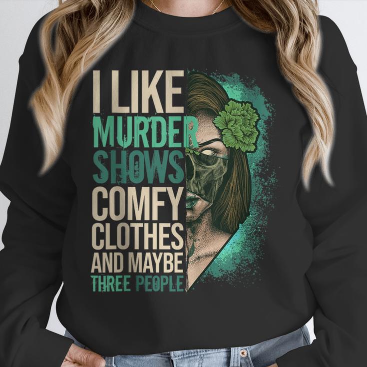 Introverted Murder Shows True Crime Lovers Introvert Unisex Sweatshirt