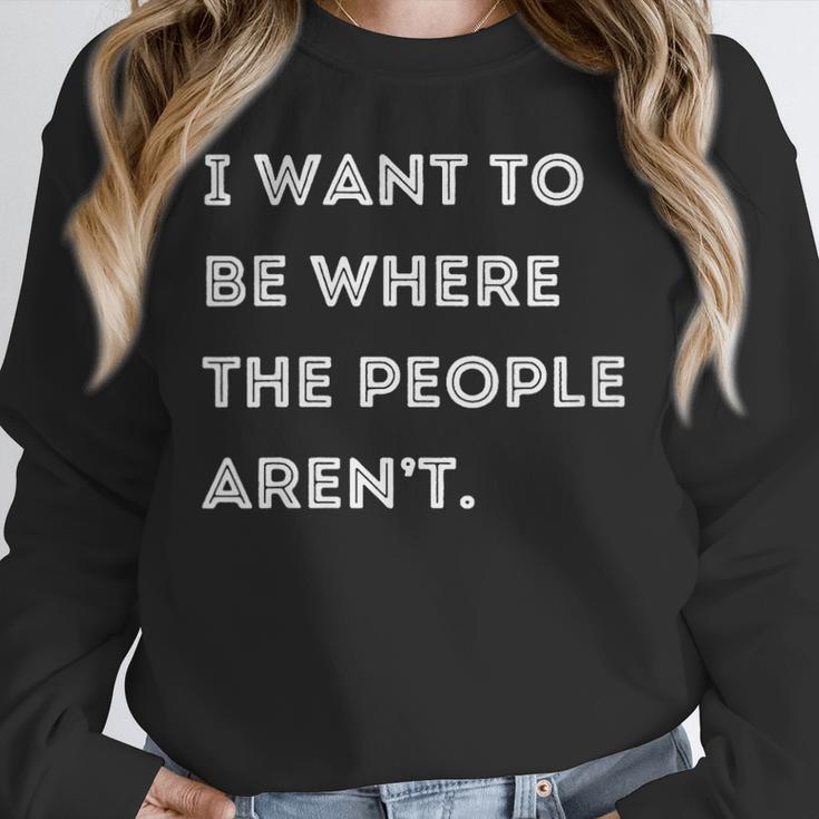 Introverted Non Social Independent Women Men Unisex Sweatshirt Introverted Non Social Independent Women Men Unisex Sweatshirt