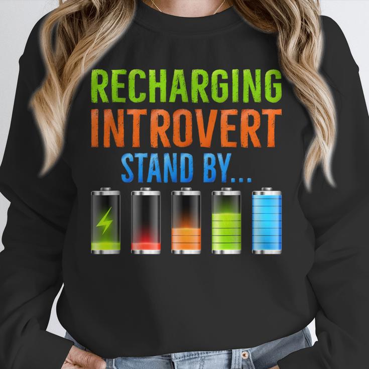 Introverted Recharging Introvert Saying Sarcasm Unisex Sweatshirt Introverted Recharging Introvert Saying Sarcasm Unisex Sweatshirt