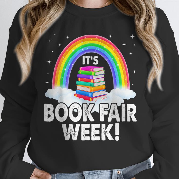 It's Book Fair Week Librarian Library Literacy Reading Unisex Sweatshirt