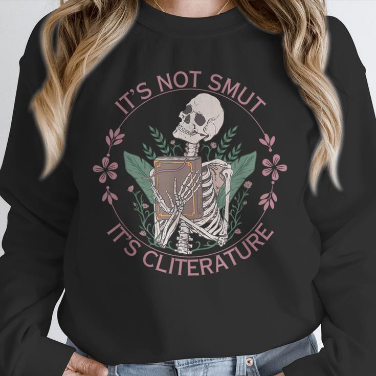 It's Not Smut It's Literature Dark Romance Smut Book Lover Unisex Sweatshirt