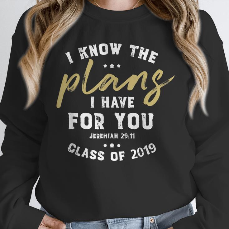 Jeremiah I Know Plans Graduation 2019 College Graduate Unisex Sweatshirt