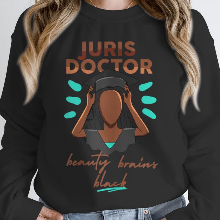 Juris Doctor Beauty Brains Juris Doctorate Graduation Unisex Sweatshirt