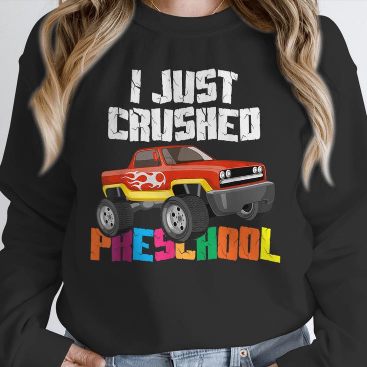 I Just Crushed Preschool Monster Truck Graduation Unisex Sweatshirt