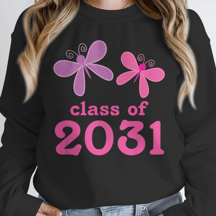 Kids Class Of 2031 Kindergarten Girls Graduation T-Shirt Unisex Sweatshirt