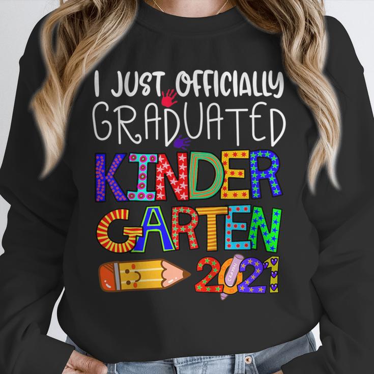 Kids Kindergarten Graduation Class Of 2021 Shirt I Just Graduated Unisex Sweatshirt