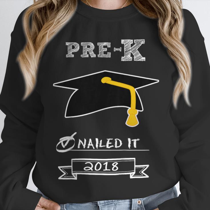 Kids Pre-K School Graduation Nailed It 2018 TShirt Boy Girl Unisex Sweatshirt