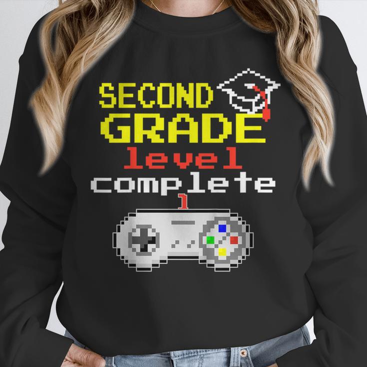Kids Second Grade Graduation Video Game Shirt Unisex Sweatshirt