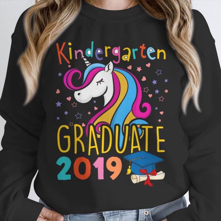 Kids Unicorn Kindergarten Graduation Graduate Shirt Unisex Sweatshirt
