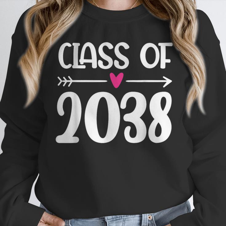 Kindergarten Class Of 2038 First Day School Graduation Girls Unisex Sweatshirt