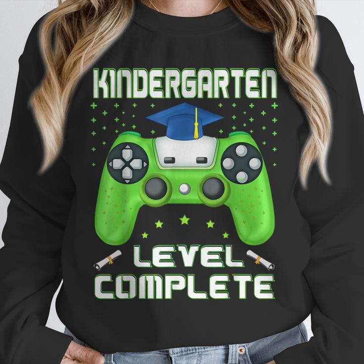 Kindergarten Graduation Level Complete Gamer Class 2024 Kids Unisex Sweatshirt