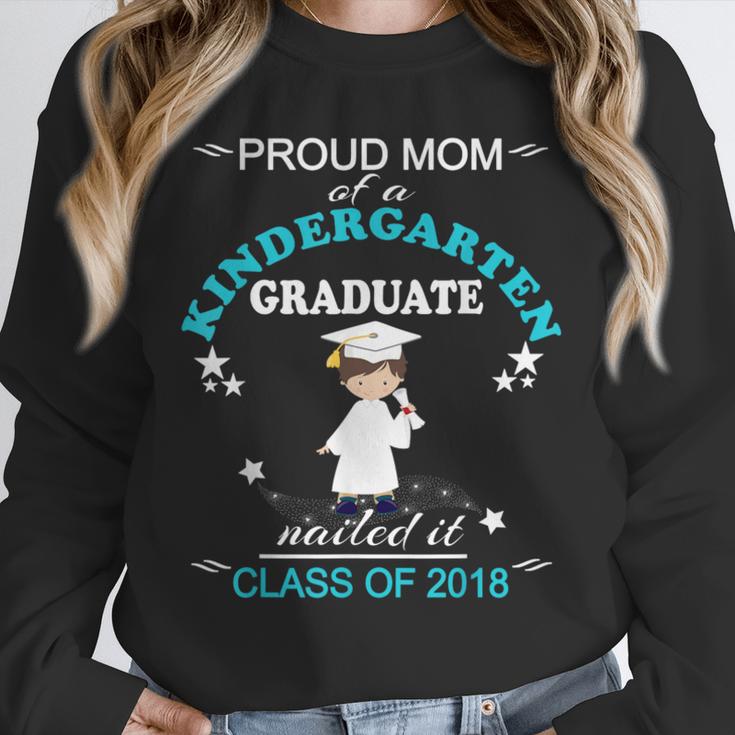 Kindergarten Graduation Shirts 2018-Proud Mom Tee Unisex Sweatshirt