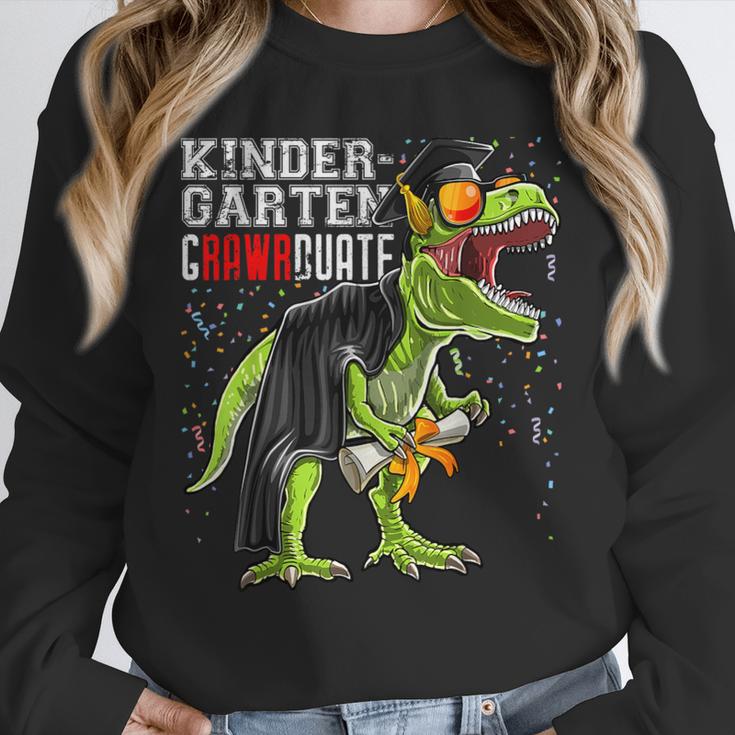 Kindergarten Grawrduate Dinosaur Graduation Cap Shirt Unisex Sweatshirt