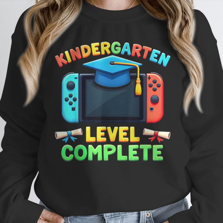 Kindergarten Level Complete Graduation Class 2025 Gamer Boys Unisex Sweatshirt