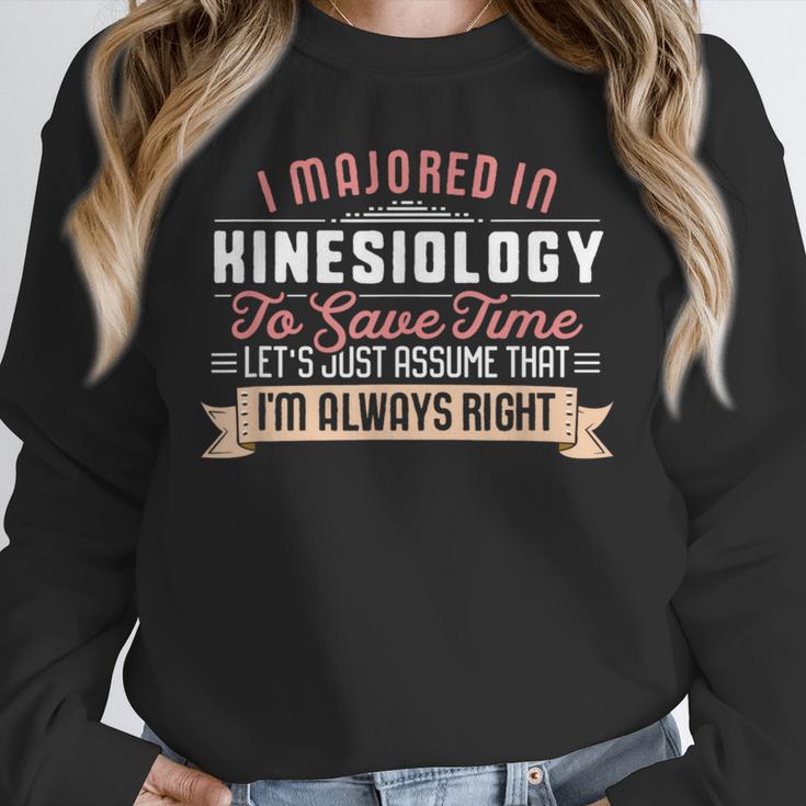 Kinesiology Major Student Shirt Graduation Unisex Sweatshirt