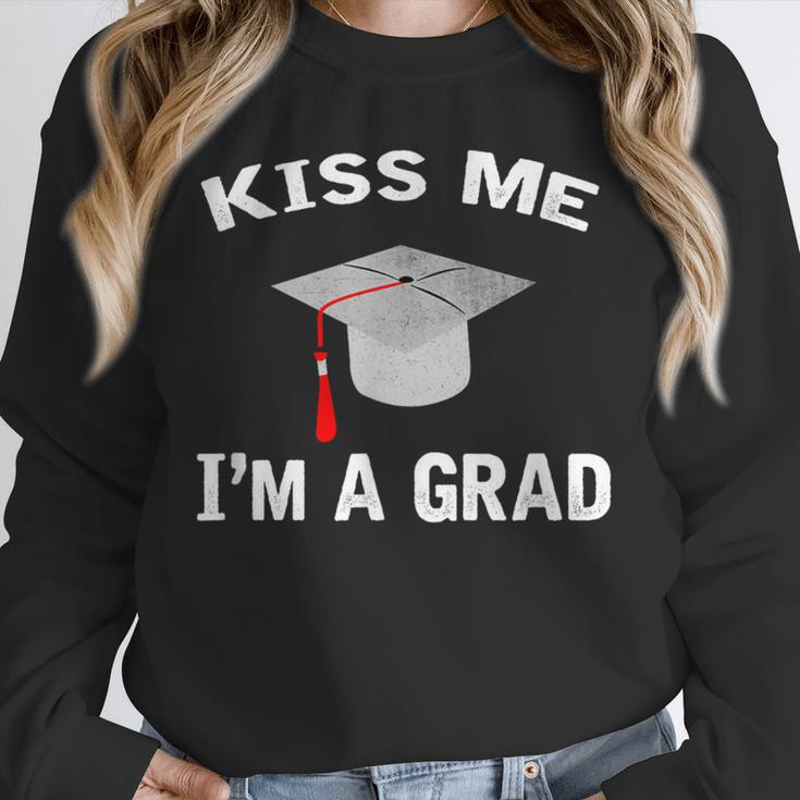 Kiss Me I'm A Grad Graduation T-Shirt Unisex Sweatshirt