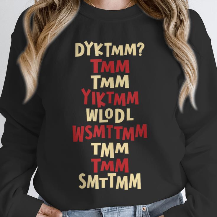 Do You Know The Muffin Man DYKTMM Nostalgia Quote Unisex Sweatshirt
