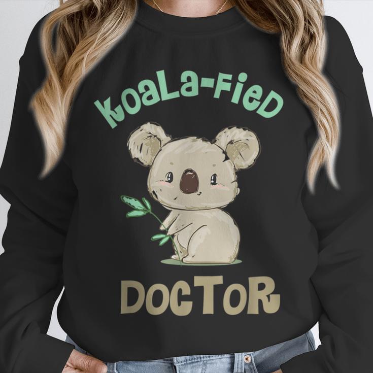 Koala Doctor Shirt Med Student Graduation Idea Unisex Sweatshirt